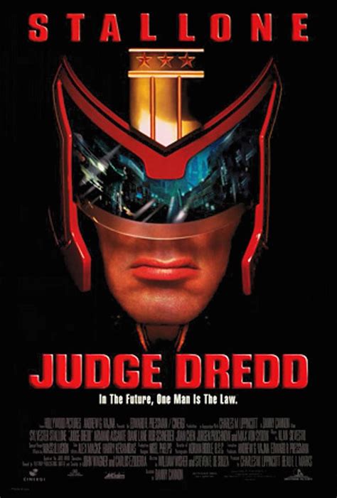 judge dredd sylvester stallone.